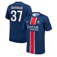 Paris Saint-Germain Milan Skriniar #37 Hjemmedrakt 2024-25 Kortermet